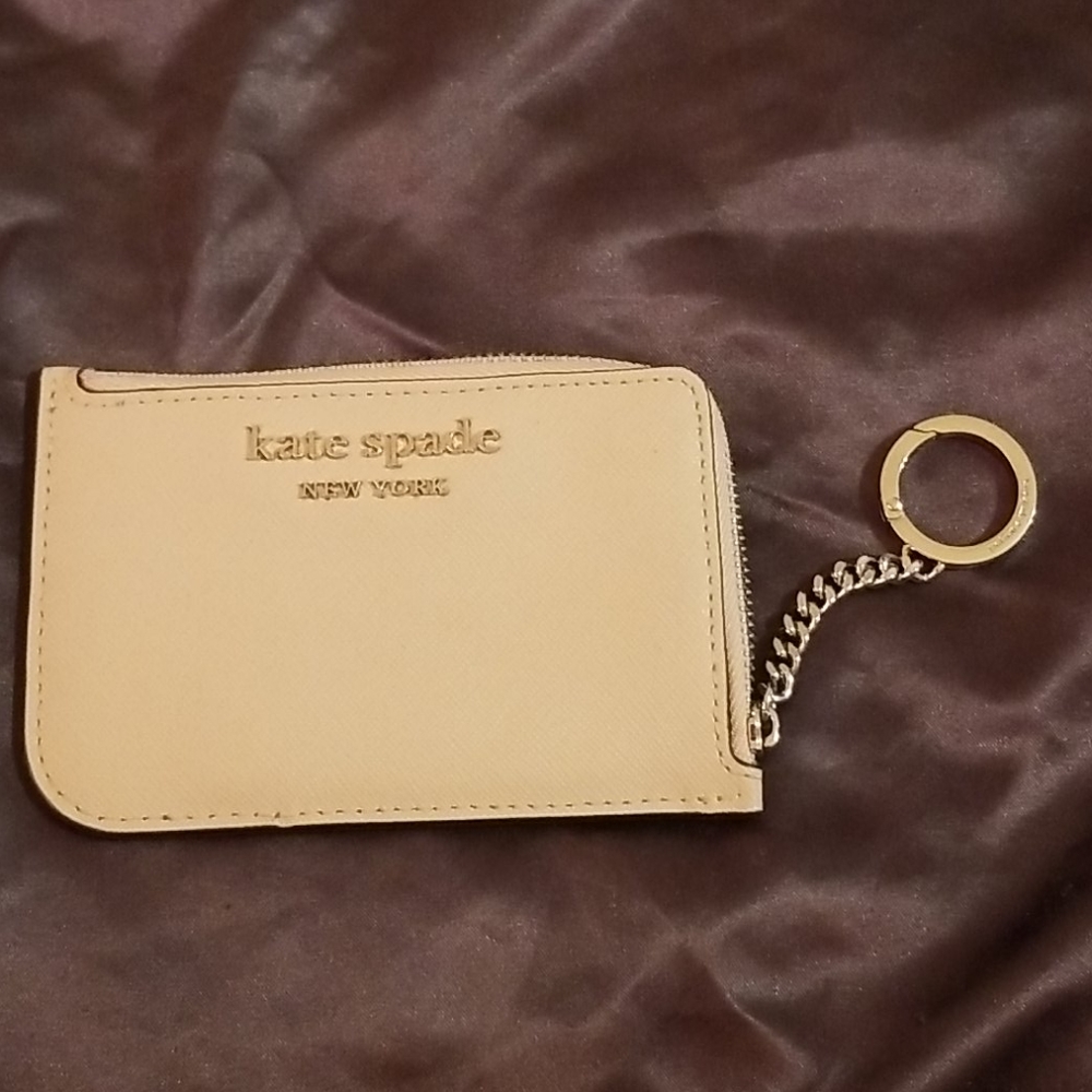 NWT kate spade Cameron zip card holder